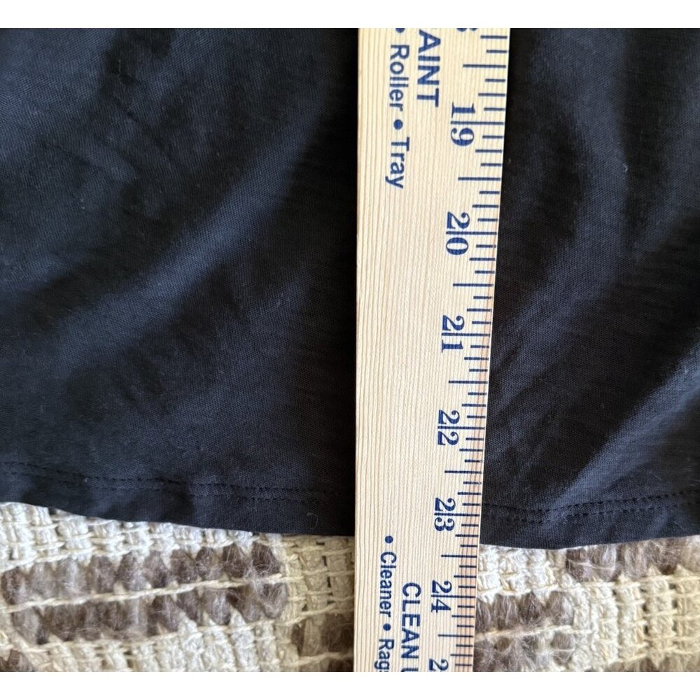 Nation LTD Emma Tee Sz Large Puff Sleeve Top Ruffle Victorian Key Hole Back - Picture 7 of 8